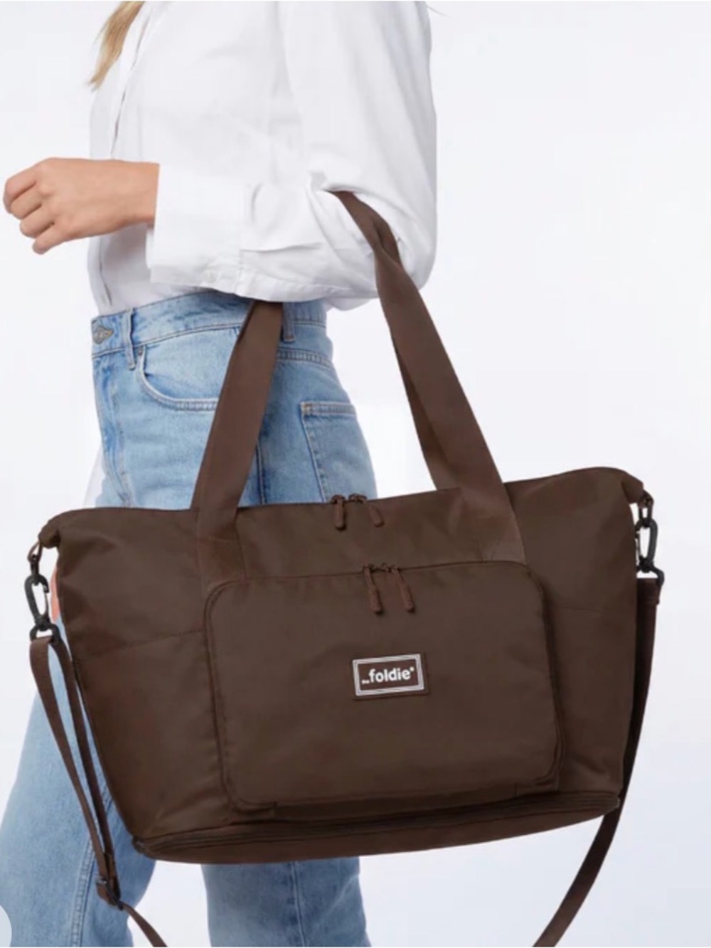 The Foldie Brown Tote - NEW!